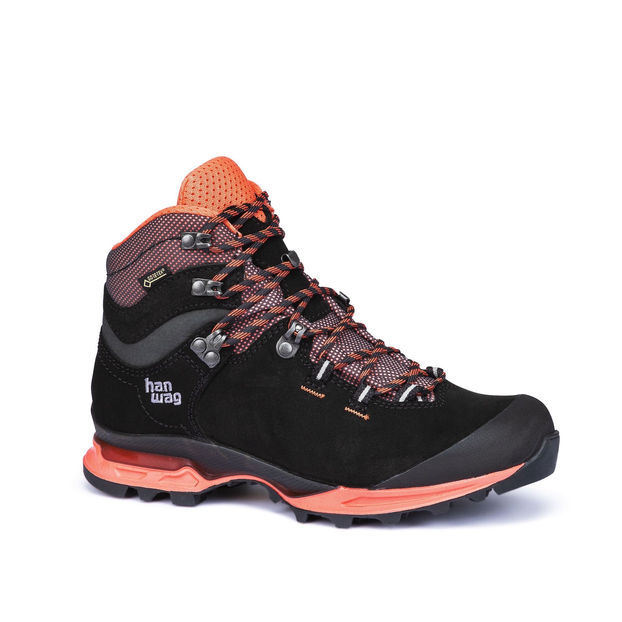 Hanwag Women's Tatra Light GTX Hiking Boots Black/Orange QVUAZ9652